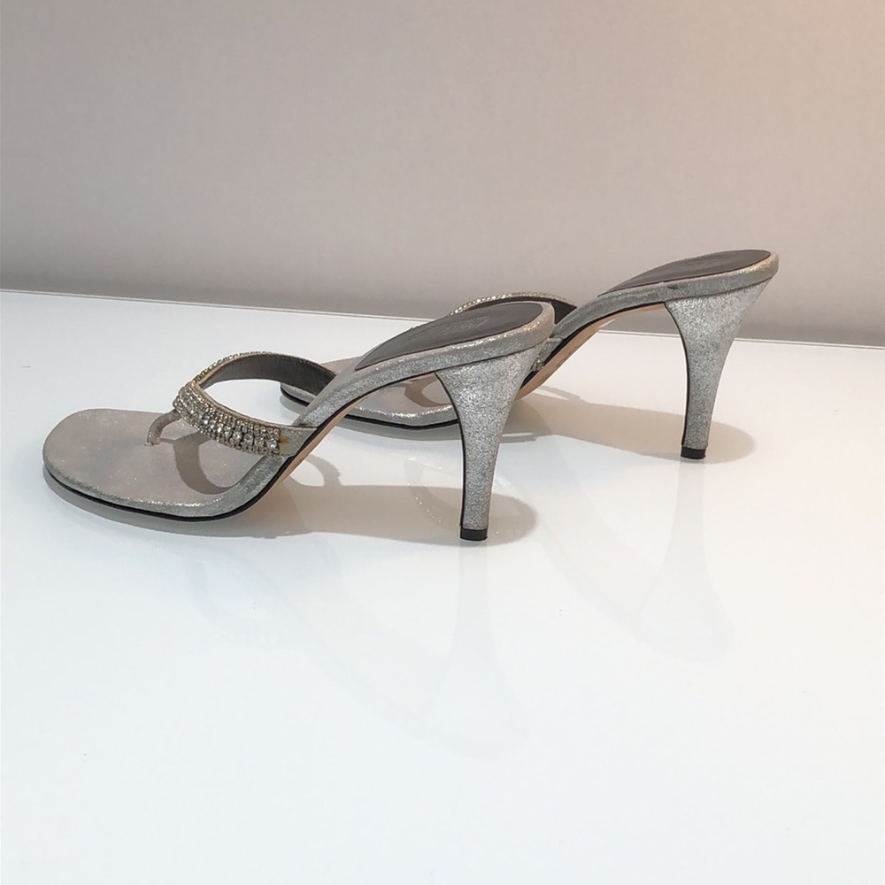 Rhinestone Heels Pelle moda Platinum Collection - Picture 4 of 16